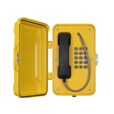 Water Resistant Industrial Telephone IP67 Weather Resistant Emergency Telephone